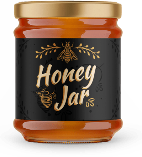 Premium Honey Jar
